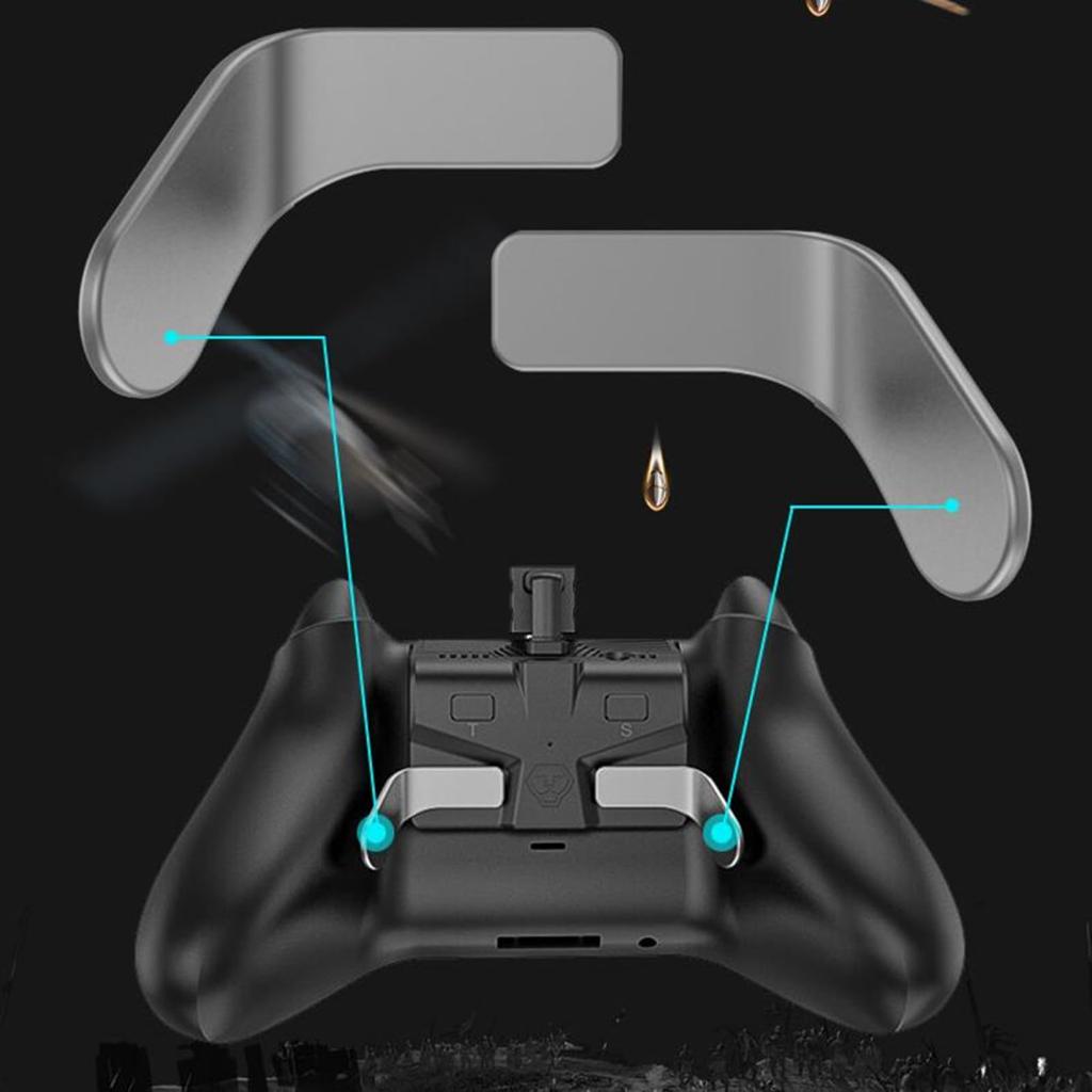 Controller Handle Back Attachment with Headphone Jack for Xbox Series Plug-and-Play 3.5mm X/S