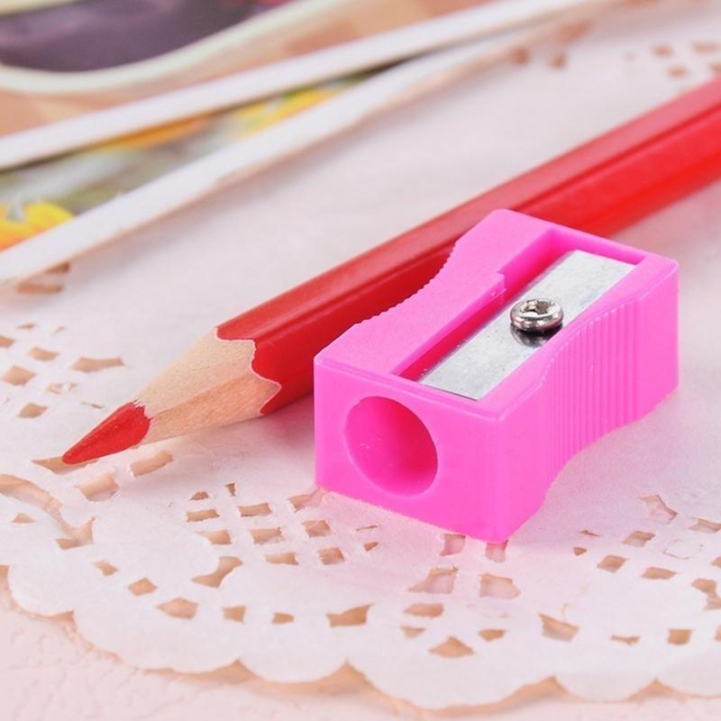 Симпатичная точилка для карандашей, любимая мини-точилка для ножей школьников, канцелярские принадлежности