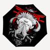 1 шт. Зонт в стиле Jujutsu Kaisen Сатору Годжо - Автоматическое открытие, Складная конструкция, 8-спицевый железный каркас, Для улицы, Идеальный подарок для фанатов, Путешественников, Дай