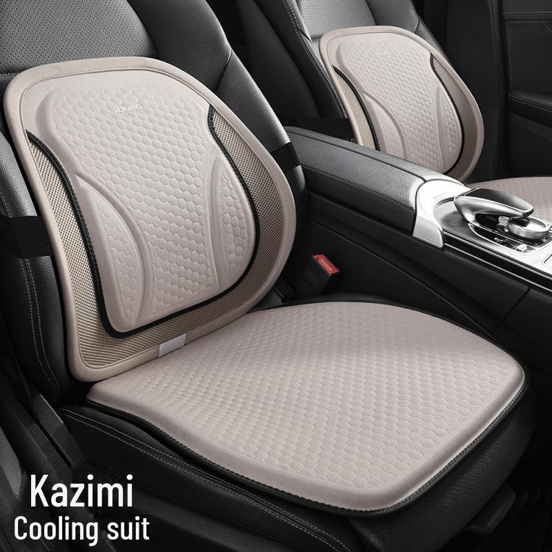 Летняя гелевая подушка на сиденье автомобиля - дышащая силиконовая сота для грузовиков и офисного использования