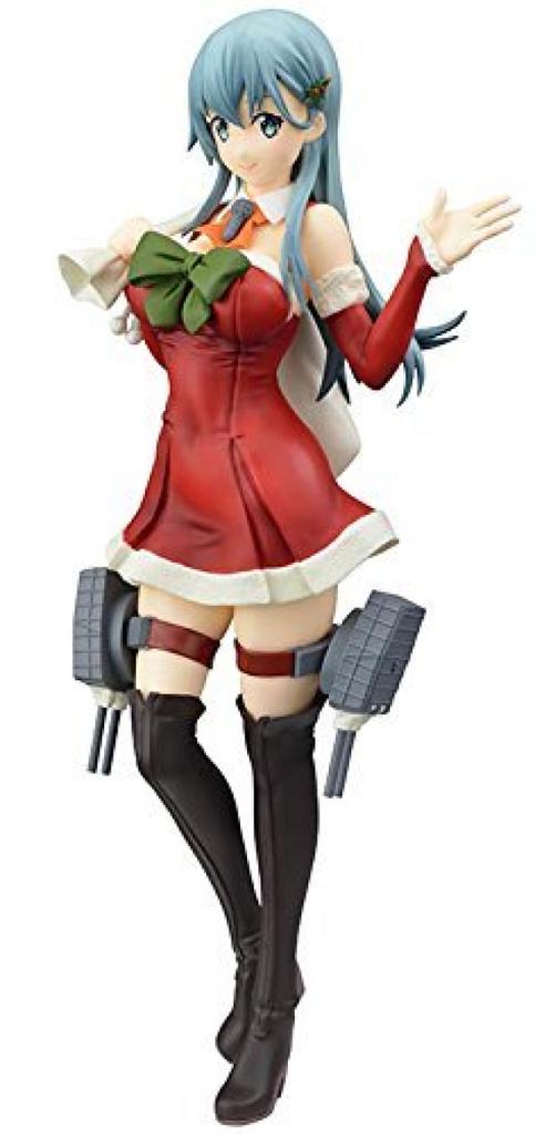 SEGA Kantai Collection Фигурка Super Premium Рождество -KanColle- "Судзуя" Вер. (Приз)