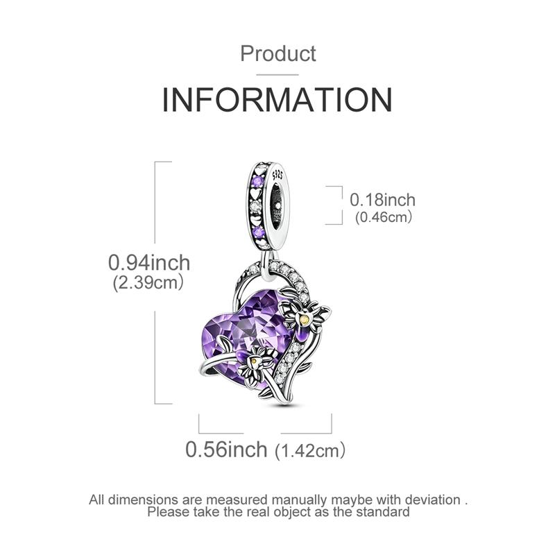100% 925 Silver Charms Beads Butterfly Bow Cross Snake Dangle Fit Original Necklace Bracelet DIY Gift Women