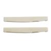 2 Sets Of 4 Pcs 6 String Acoustic Guitar Bone Bridge Saddle 72mm and Nut 43mm
