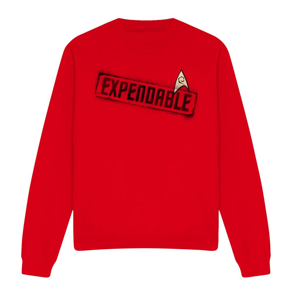 Star Trek Unisex Adult Expendable Sweatshirt