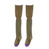 Loose Mouth Thigh High Socks Vertical Stripes High Socks Fashionable Knee Length Stockings  Women