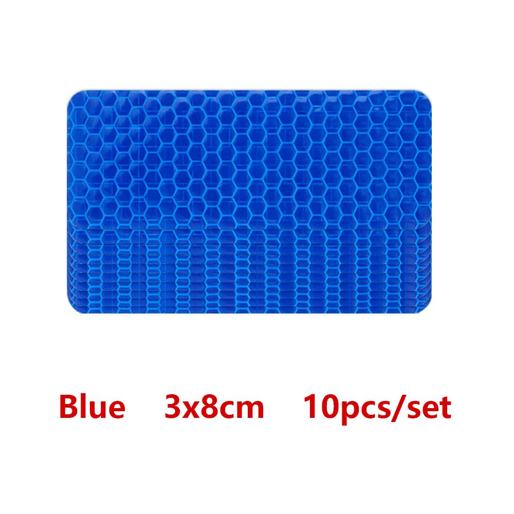 10 шт. светоотражающие наклейки на бампер автомобиля, предупреждающая полоса для безопасного вождения в ночное время, надежная светоотражающая наклейка, наклейки для велосипеда, светоотражатель