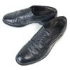 Lloyd Leather Plain Toe Dress Shoes Black Size 8.5F 27.0cm Made In Germany(USED)
