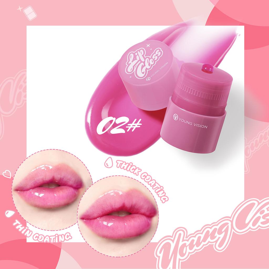 YOUNG VISION 1 шт. Twist Lip Gloss Moist Moist Color Lip Gloss Lip Oil