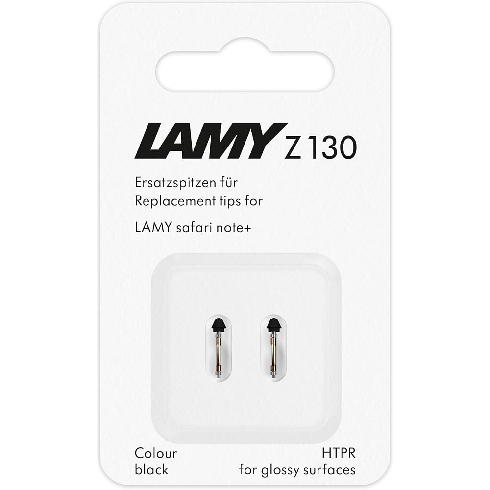 LAMY Safari Note+ Стилус Запасной Наконечник Черный (2 шт.) Черный - Сменное перо LAMY Z130 - Ап...