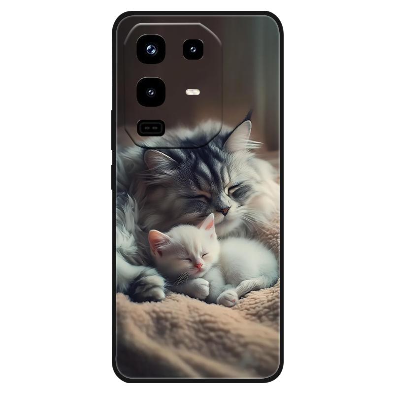 ТПУ Для Infinix Note 50 Pro 4G note50pro Чехлы для телефона с рисунком Волк Тигр Кот Собака Силиконовый Ударопрочный Защитный Чехол-Ракушка для Камеры