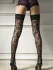Чулки Сексуальное кружево Выше колена Прозрачные чулки Сексуальное нижнее белье Носки до бедра для женщин