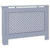 Anthracite Radiator Cover - VIDAXL - MDF - Storage Space for Books and Ornaments