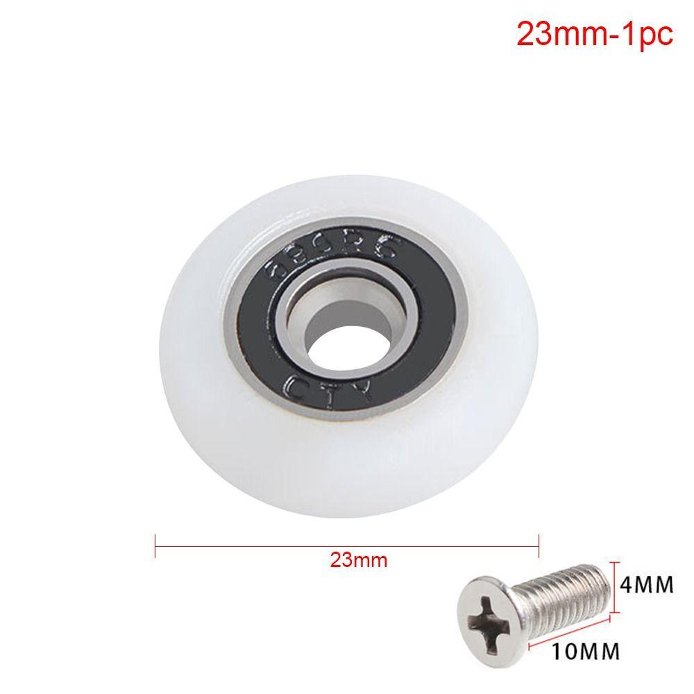 1Pcs/4Pcs 19/23/25/27/29mm Runner Wheels Fastener Hardware Sliding Door Pulley Shower Door Roller