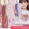 Large Capacity Multifunctional Pencil Case for Girls - Portable School Bag for Students