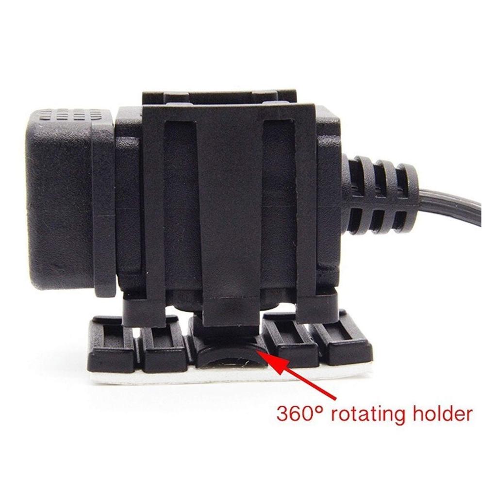 GUANGGUANG Heartwarming Shop Powerlet DIN Hella Socket EU Type Fit Waterproof Dual USB Charger Adapter for BMW Motorcycles