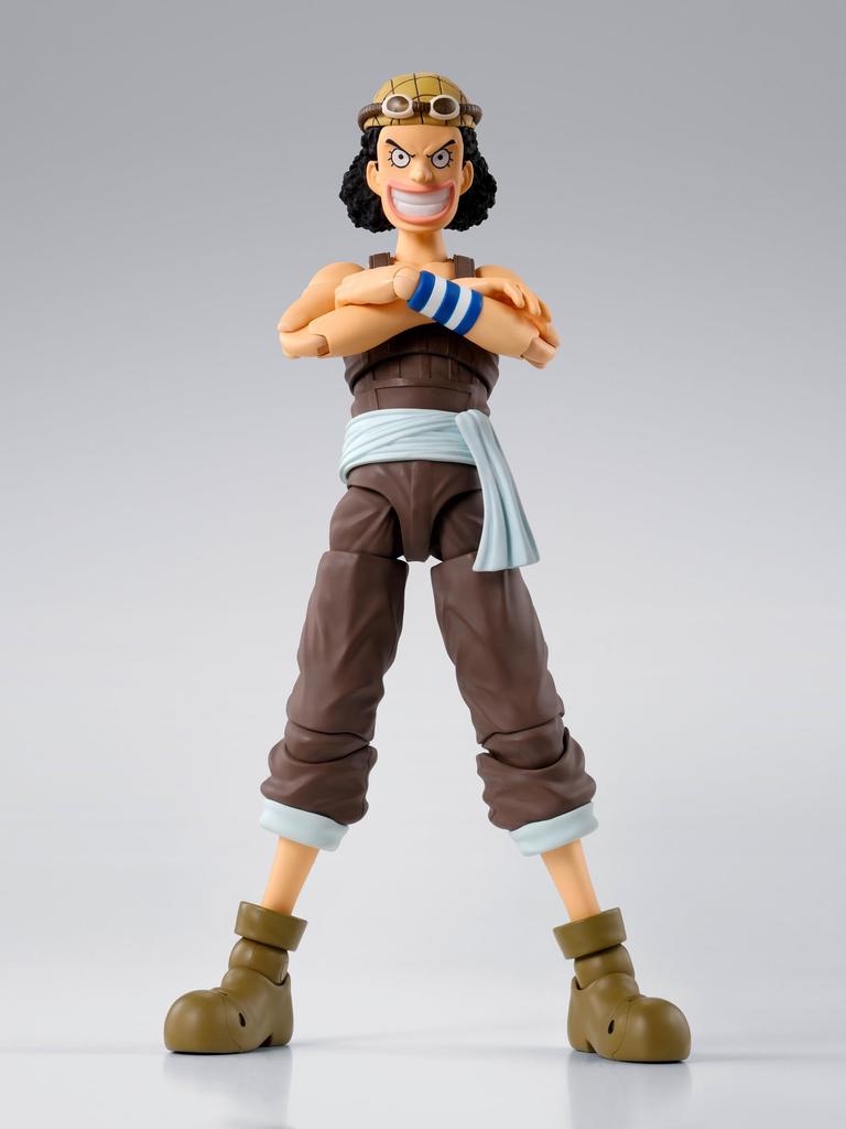TAMASHII NATIONS ONE PIECE Усопп 145 мм ПВХ АБС Окрашенная Подвижная Фигурка S.H.Figuarts -Рассветное Приключение- Прибл.. &