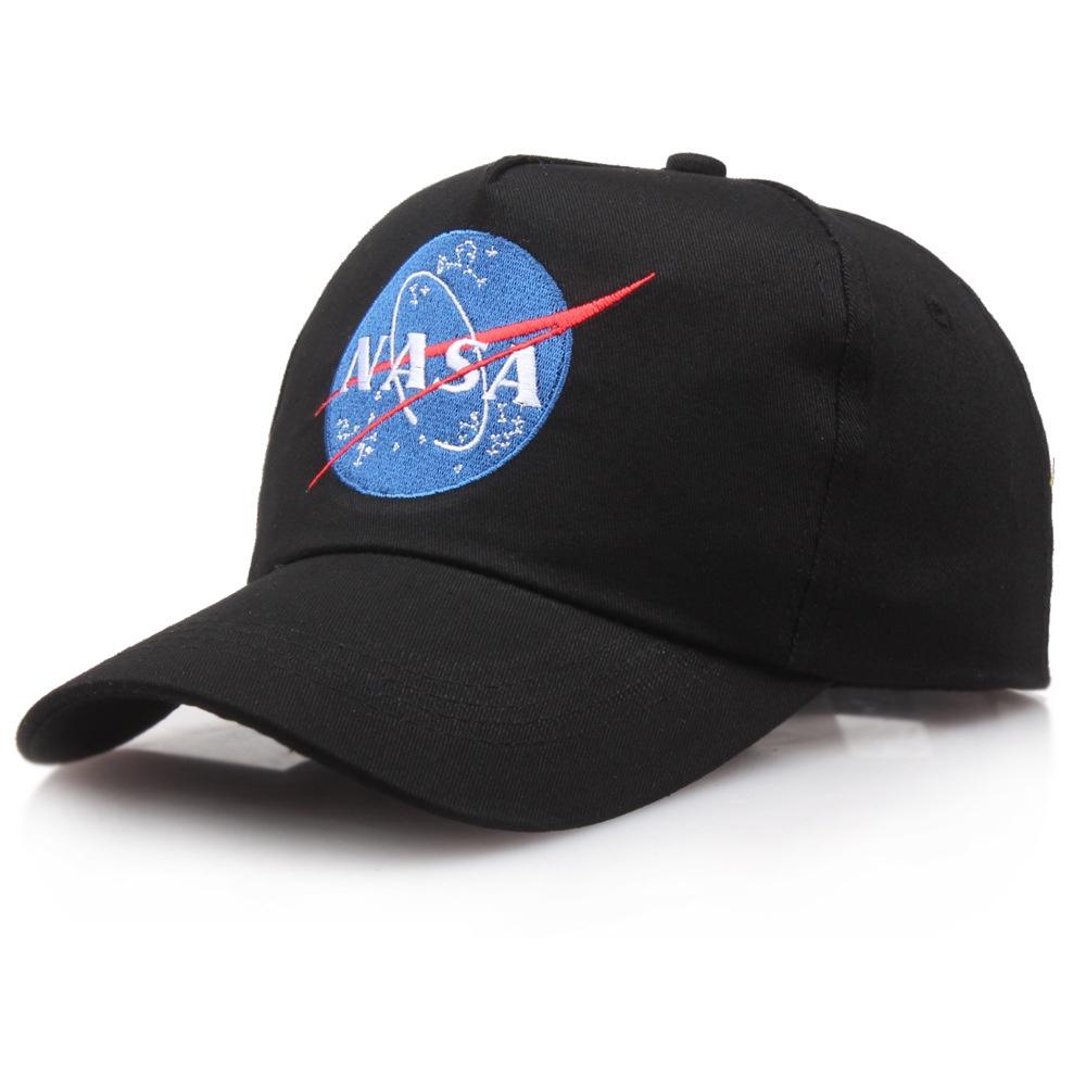 Premium Quality Cotton Nasa Letter Embroidered Baseball Cap Adjustable For Any Head Size