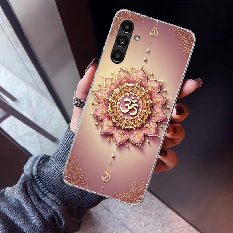 Mandala Chakra Insist Yoga Phone Case For Samsung Galaxy A17 A16 A15 A14 A13 A57 A56 A55 A54 A53 A37 A36 A35 A34 A33 A26 A25 A24