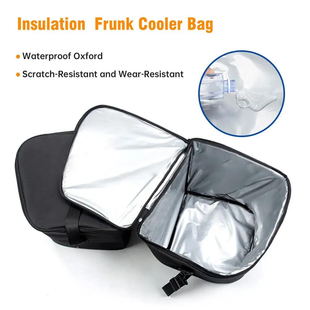 yz For Tesla Model Y Juniper 2025 Frunk Cooler Organizer Insulation Bag M3 Highland Front Trunk Storage Insulated Outdoor Camping