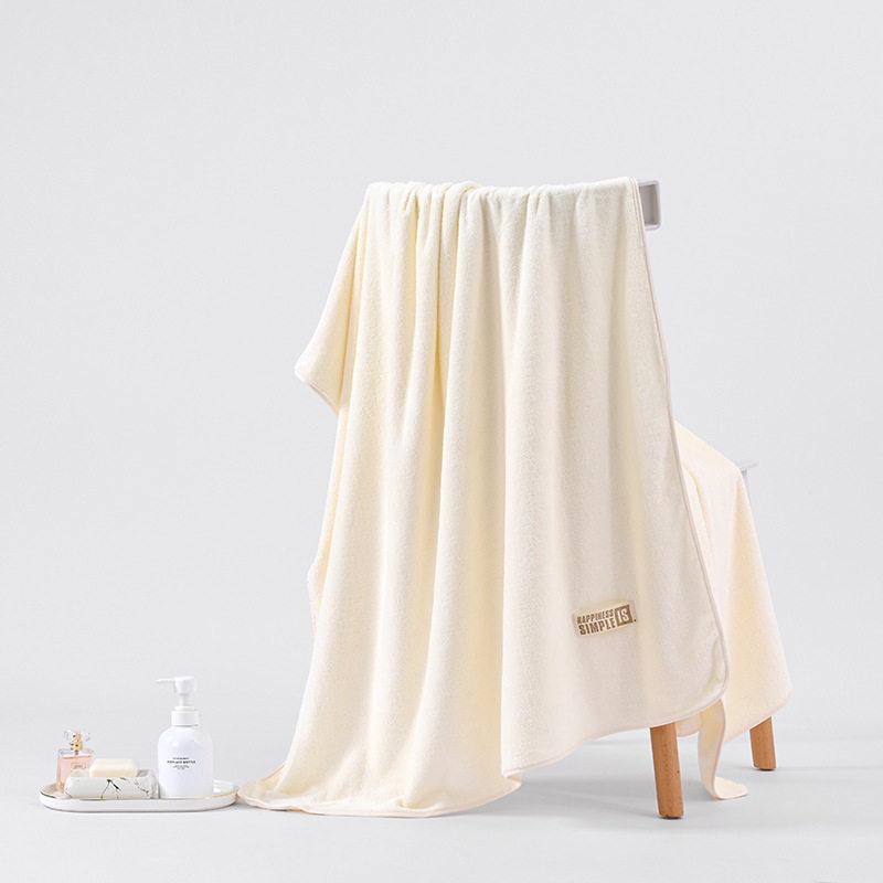 New Large Quick-Drying Adult Bath Towel Set - Highly Absorbent for Home Use