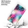 Fashion Painted Pattern Cover Lanyard Flip Leather Case For iPhone Samsung Huawei Honor Xiaomi Redmi OPPO Realme Moto Asus