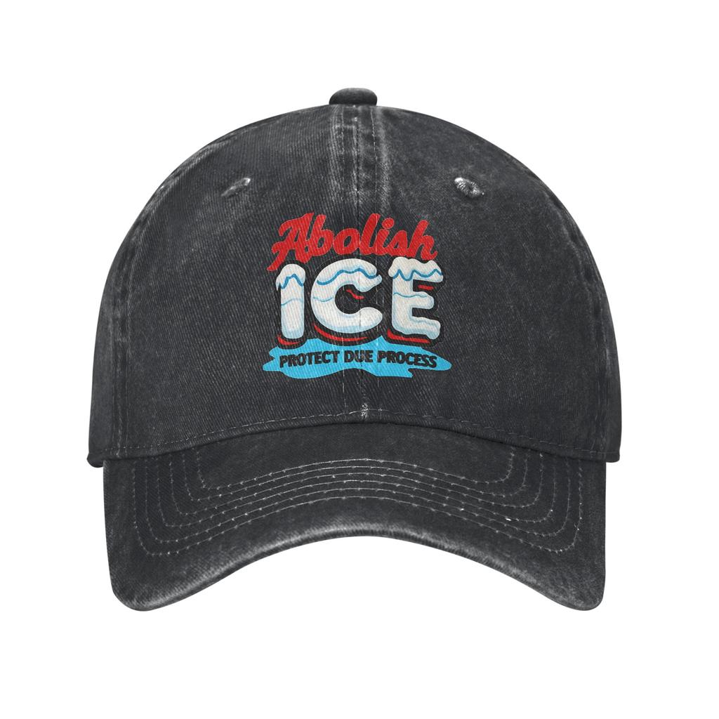 ice Out Anti Ice Minneapolis Abolish Ice Print Cap For Unisex Cotton Trucker Hat Daily Wear Baseball Cap Adjustable