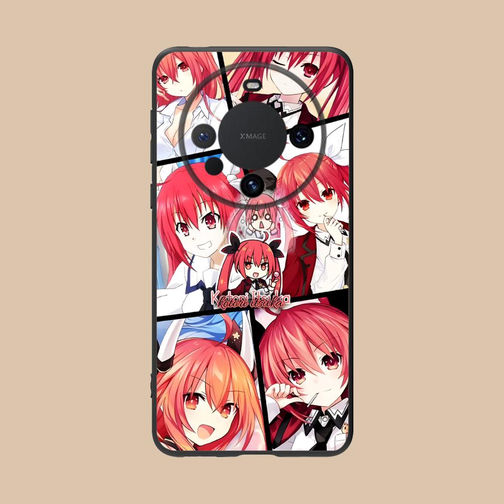 Чехол для мобильного телефона из ТПУ Date a Live Котори Ицука для Huawei Mate 60 50 40 30 20 10 Pro Plus Lite E 5G Цветной печатный чехол