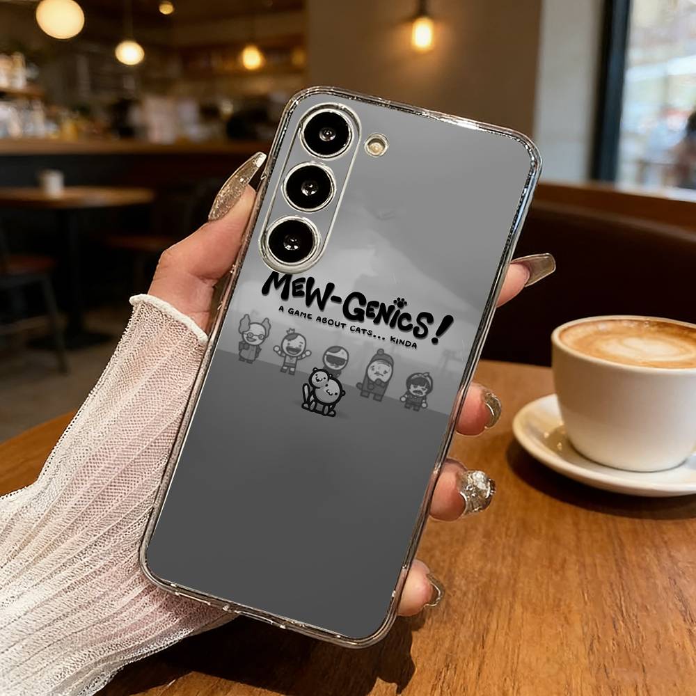 2026Game M-Mewgenics-S Phone Case For Samsung S25,S24,S21,S22,S23,S30,Ultra,S20,Plus,Fe,Lite Transparent Cover