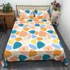 Cartoon Flannel Bed Sheet - Double or Single Size, Perfect for Dorms, In Stock