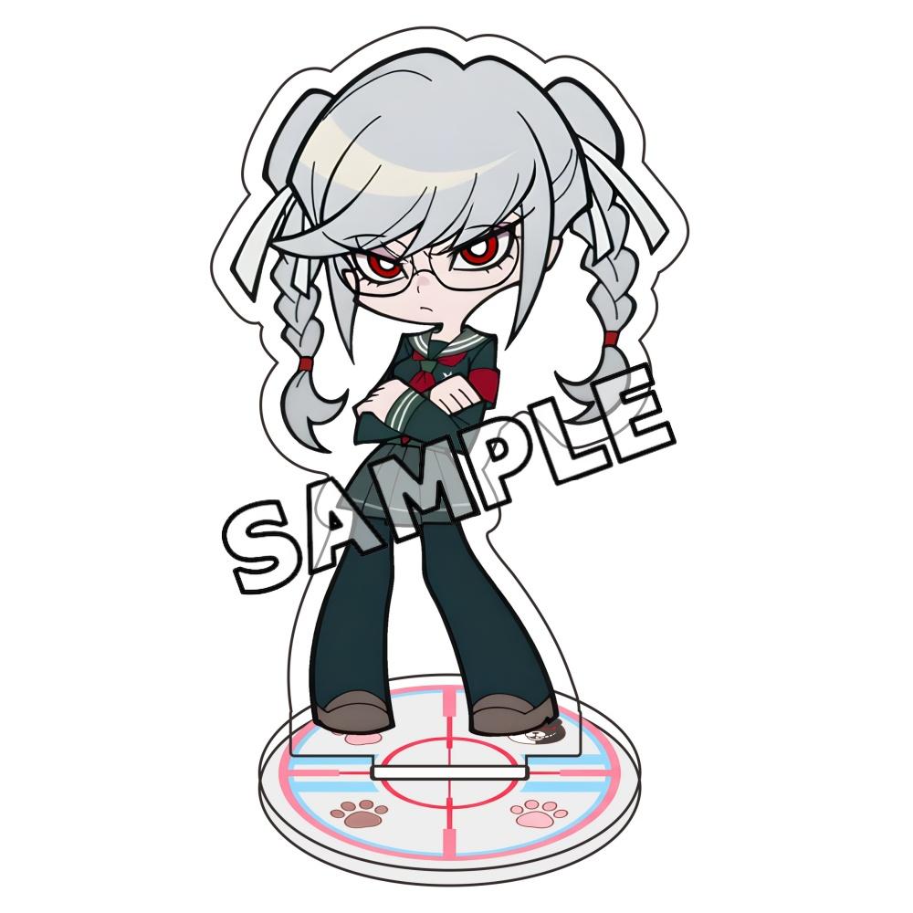 10 см Q-версия Danganronpa Акриловая подставка брелок Нагито Чиаки Кокичи Кёко Аниме Настольный декор Коллекция на день рождения Подарок