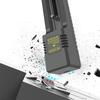 USB Зарядное устройство для аккумуляторов 1-канальный адаптер для зарядки со светодиодным индикатором для 4.2V 3.7V 18650 14500 16340 перезаряжаемых аккумуляторов