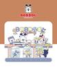 Зимние хлопковые ботинки Bobodou для детей - Толстые, на бархатной подкладке, с нескользящей подошвой, с мультяшным дизайном, для мальчиков и девочек.