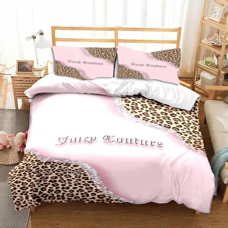 Новый 3D Сочный Кутюр Всесезонный Полуторный Комплект Постельного Белья 3 Предмета Комплект Одеяла Пододеяльник Двуспальный Кинг Покрывало Домашний Текстиль