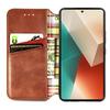 For Xiaomi Redmi Note 13 5G PU Leather Case Rhombus Imprint Wallet Stand Phone Cover