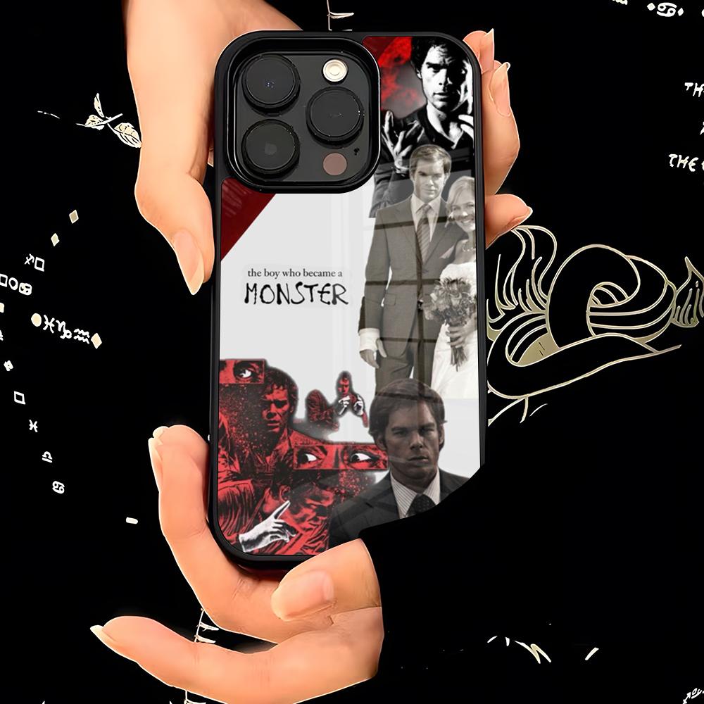 Чехол для телефона Декстер Морган PC+TPU Для IPhone 17 16 15ProMax 13 16 11 12 14 Pro Xs Max Mini Xr X Plus Cover