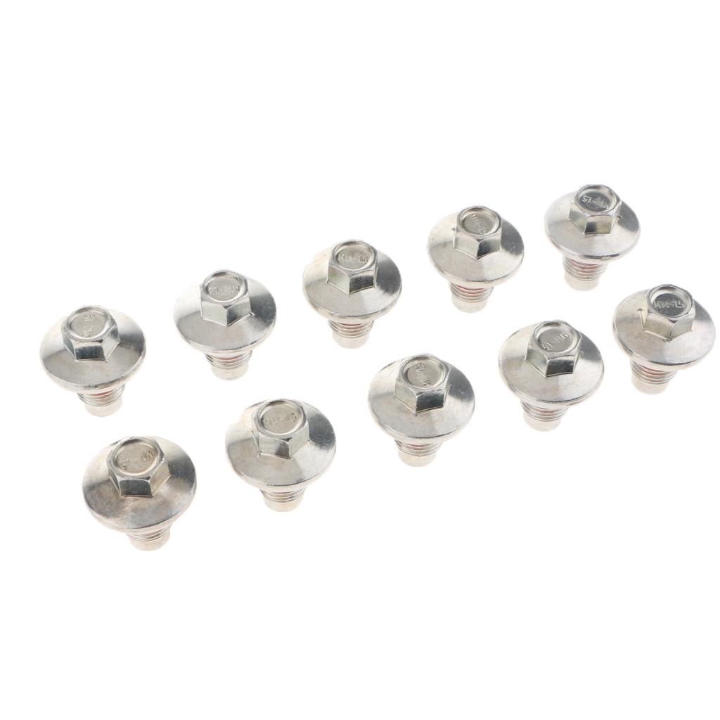 Engine Oil Sump Plug Screw Kit High Quality Metal Bolt Car Oil Drain Pan Maintenance for Jeep 03-19