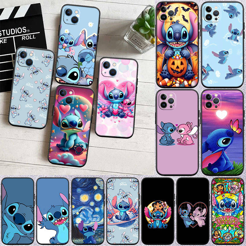 II20 Stitch Phone Case for iPhone 6 6s 7 8 11 12 13 14 15 XS Pro Max XR X SE Samsung S20 S21 S22 S23 S24 FE Ultra Plus Lite S21S A55