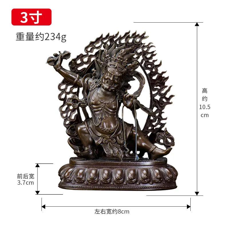 Taiwan Bronze Antique Diamond Hand Buddha - Carved Tibetan Secret Sect Bodhisattva, Ideal Worship Ornament