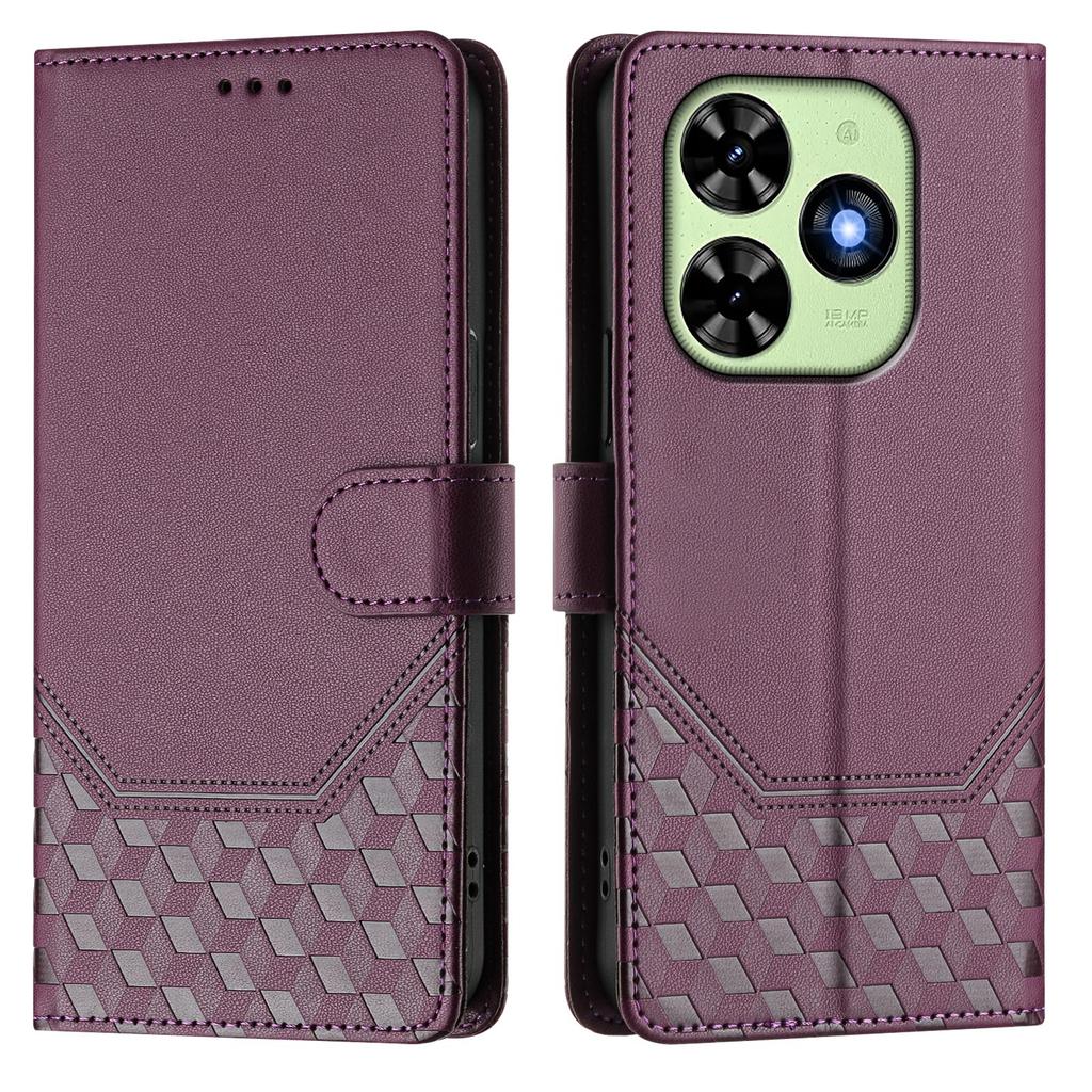 Кожаный чехол-кошелек, прочный держатель для карт с блокировкой RFID, противоударный защитный чехол-книжка с подставкой для Tecno Spark 30C/Pop 9/Spark 30/Camon 30S/POVA 3