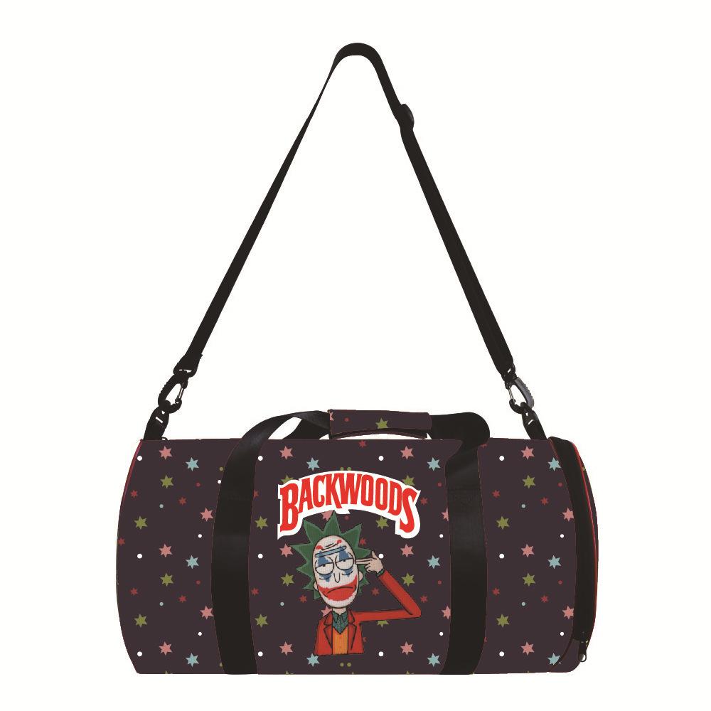 BACKWOOD sports bag men's and women's swimming fitness bag shoulder travel bag luggage bag yoga bag cylinder bag