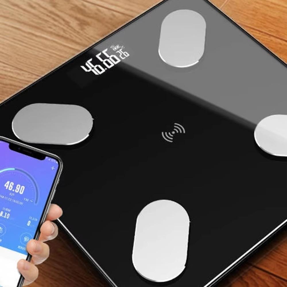 Bluetooth Connection Electronic Scales LCD Body Composition Analyzer Smart Body Weight Fat Scale