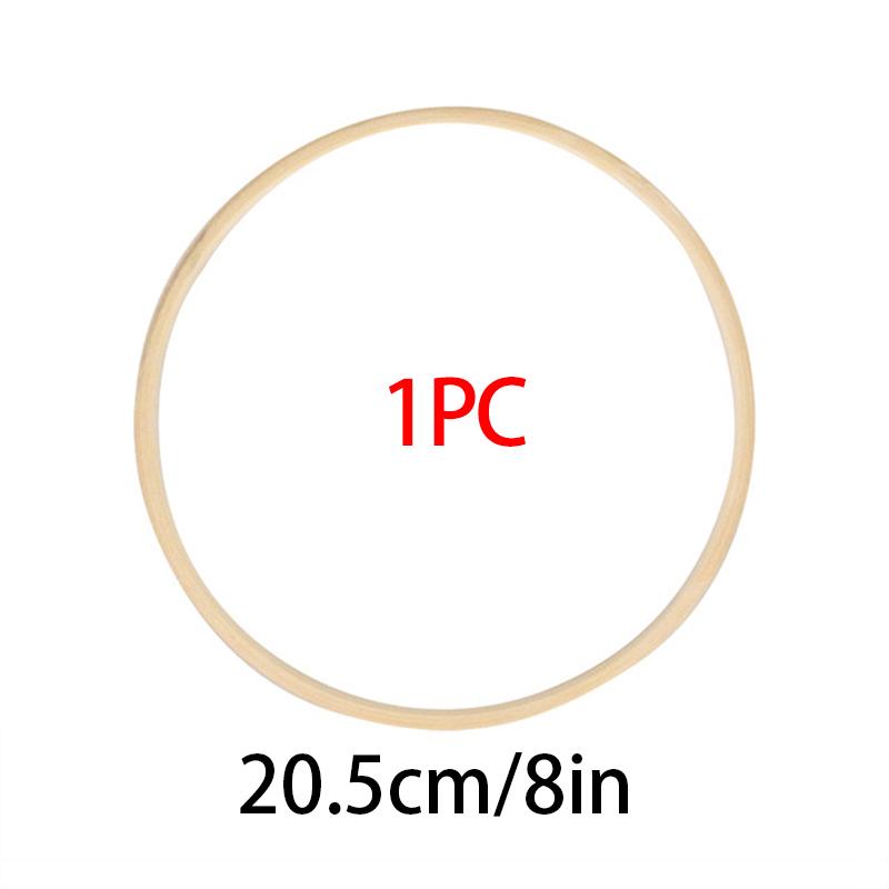 1/10PCS Wedding Accessories DIY Decoration Wall Decor Bamboo Circle Wedding Decor