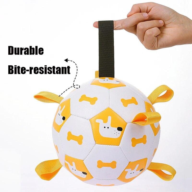 Новая уличная футбольная игрушка для собак, зубы, интерактивная анти-укусная игрушка для дрессировки собак, мяч, аксессуары для домашних животных
