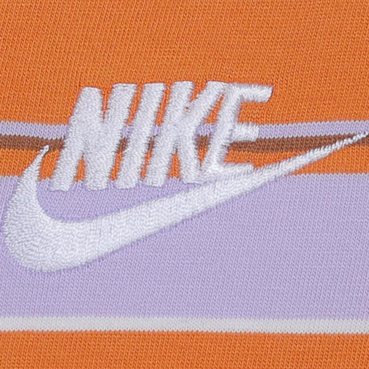 Nike Клубная футболка с коротким рукавом 25 NSW Stripe Swoosh Удобная Простая Футболка-пуловер Мужские топы HJ0551-515