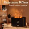 Aroma Diffuser Air Humidifier Ultrasonic Cool Mist Maker Fogger Led Lighting Simulation Colorful Essential Oil Flame Lamp Difuso