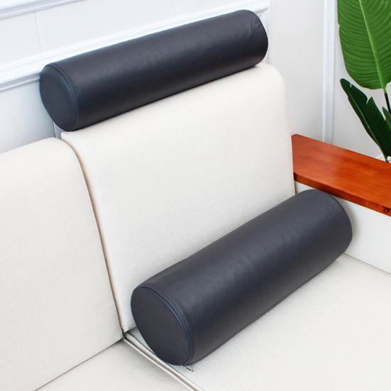 Подушка для шейного отдела позвоночника, подушка для поддержки шеи с чехлом на молнии, износостойкая дышащая эргономичная подушка-цилиндр