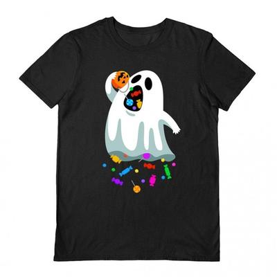 Benjimoji Unisex Adult Hungry Ghost Ghost T-Shirt