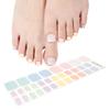 New Gel Toe Nail Patch, Macaron Color Semi-curing Lamp Nail Patch, Nail Polish Glue Nail Patch