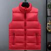 Stylish Vest Coat Male Sleeveless Jacket Solid  Color Washable Slim Fit Vest  Zipper