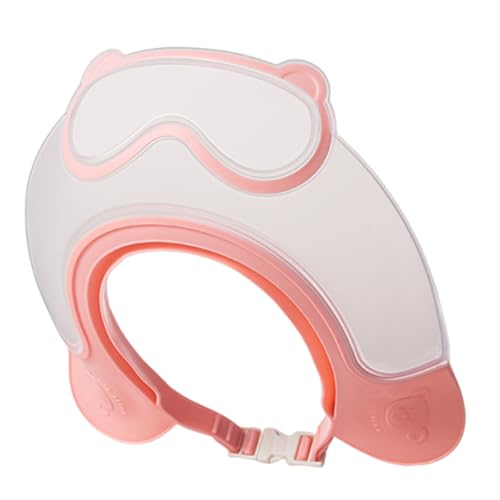 Baby Shower Cap Waterproof Adjustable Bath Hat for Toddlers Kids Hair Washing